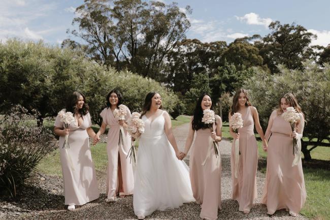 Wedding dresses and suits
